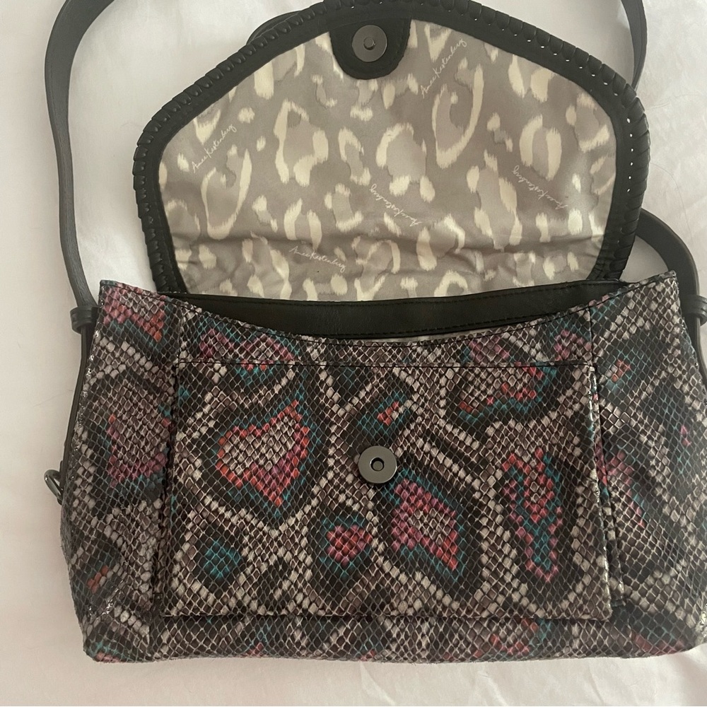 Aimee Kestenberg Small Leather Crossbody Purse - Picture 9 of 9